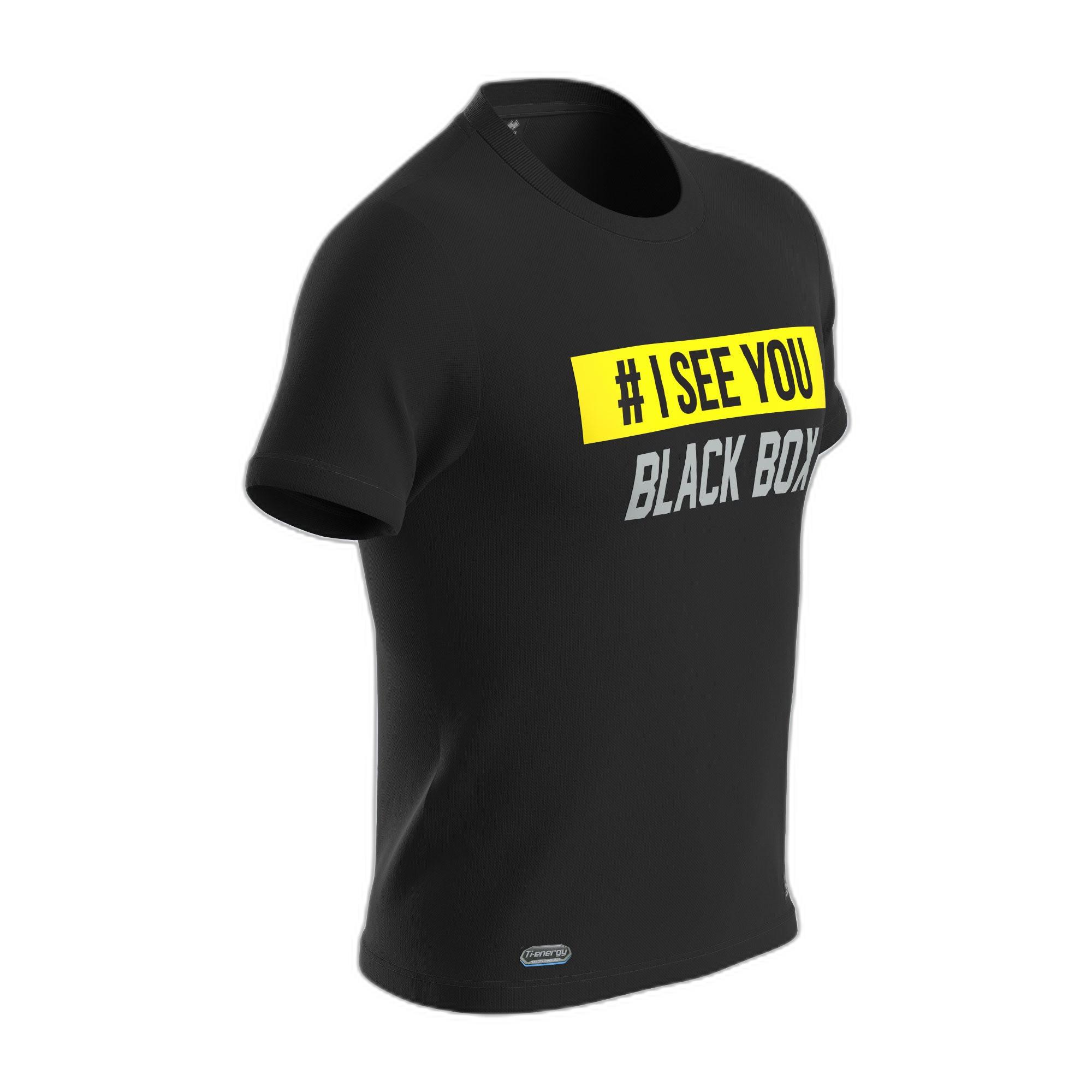 errea I See You Black Box Print T-Shirt  