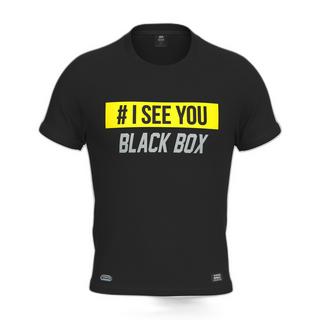 errea I See You Black Box Print T-Shirt  