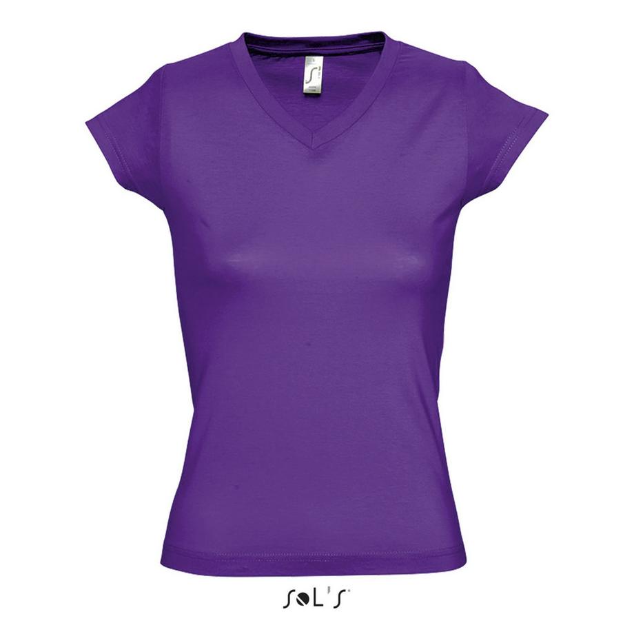 SOLS Moon V-Ausschnitt T-Shirt  