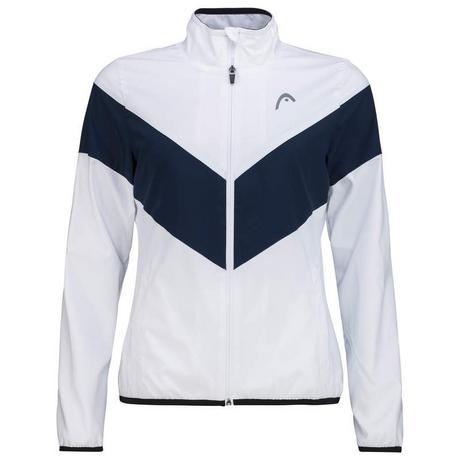 Head  Club Jacket W blanc/bleu foncé 