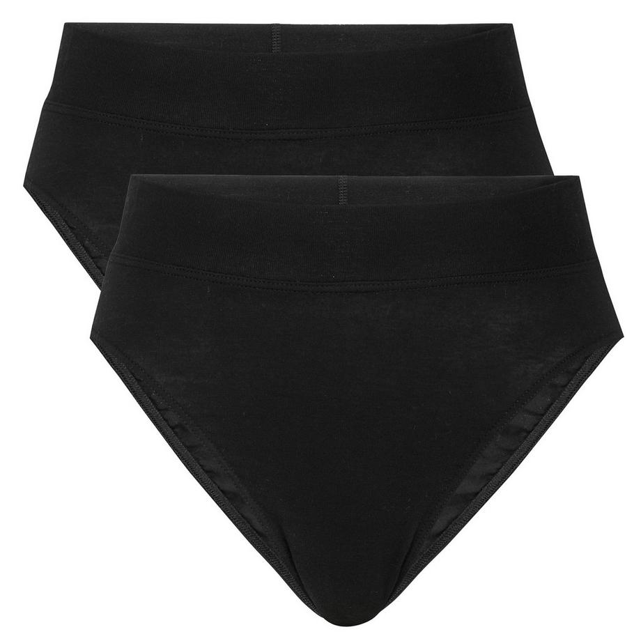 Slip  2er Pack Bequem sitzend-Elastic High Waist