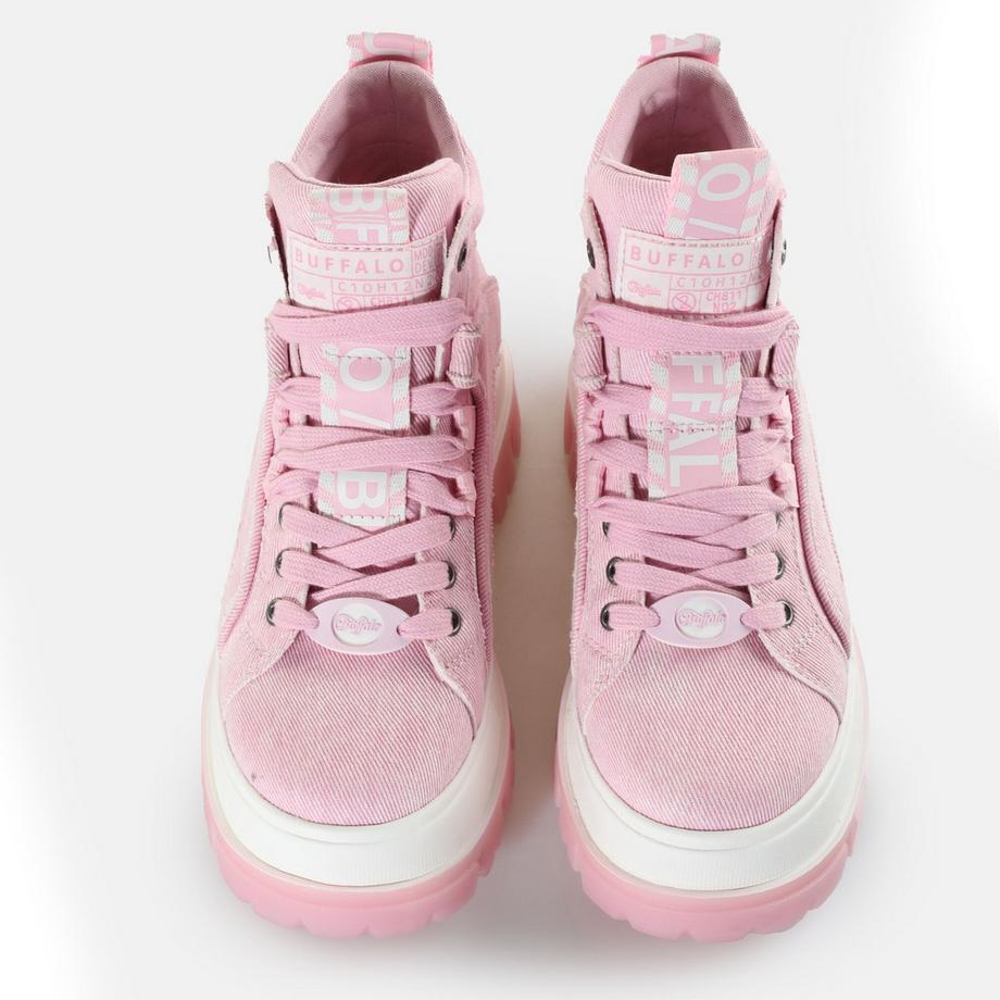 Buffalo  damen stiefeletten  aspha nc mid - vegan denim 