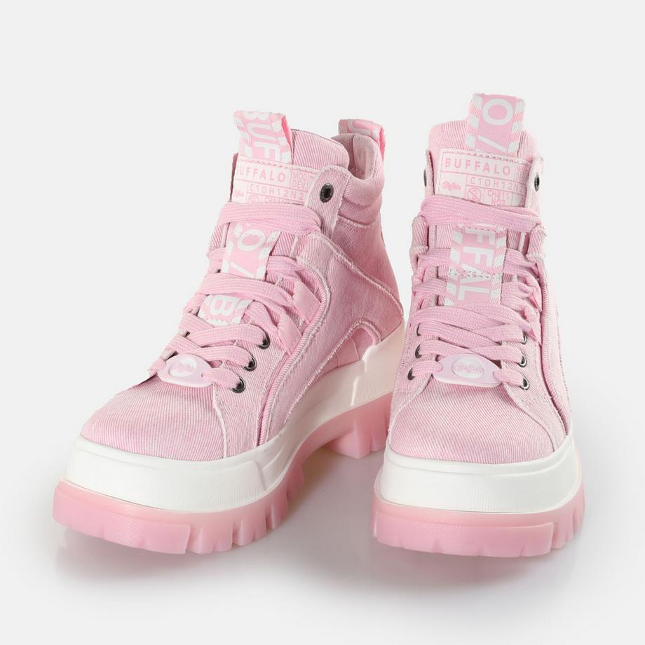 Buffalo  damen stiefeletten  aspha nc mid - vegan denim 