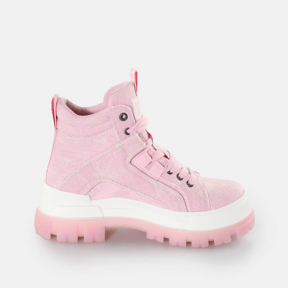 Buffalo  damen stiefeletten  aspha nc mid - vegan denim 