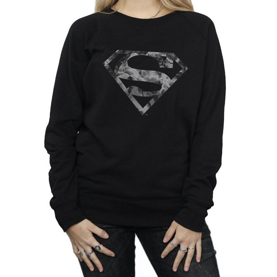 DC COMICS Superman Marble Logo Sweatshirt  