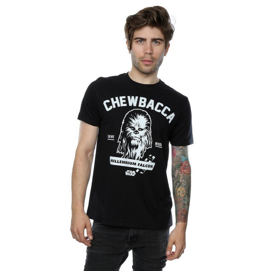 STAR WARS Collegiate Chewbacca T-Shirt  