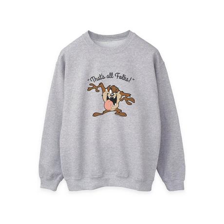 LOONEY TUNES That's All Folks Tasmanian Devil Sweatshirt  