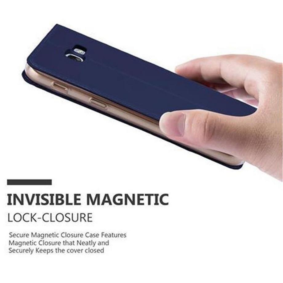 Cadorabo  Hülle für Samsung Galaxy A3 2017 Magnetverschluss, Kartenfach 