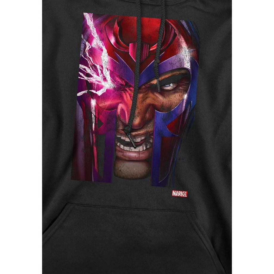 MARVEL Felpa con cappuccio X-Men Magneto Stampa Grafica  
