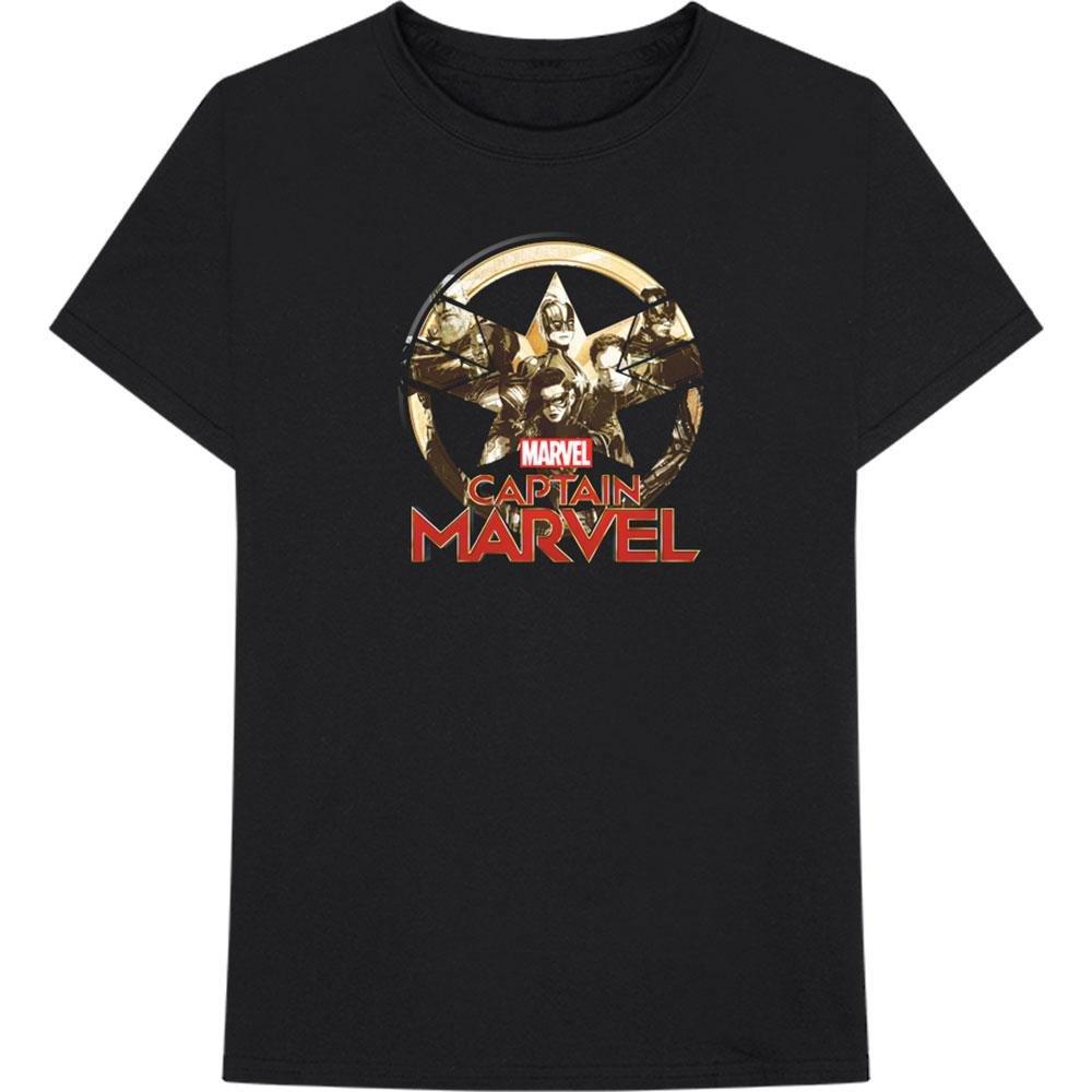 Captain Marvel  TShirt Logo 