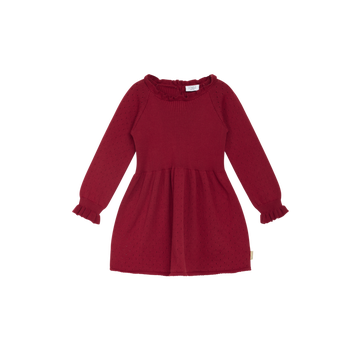 Mädchen Kleid Karrie rot