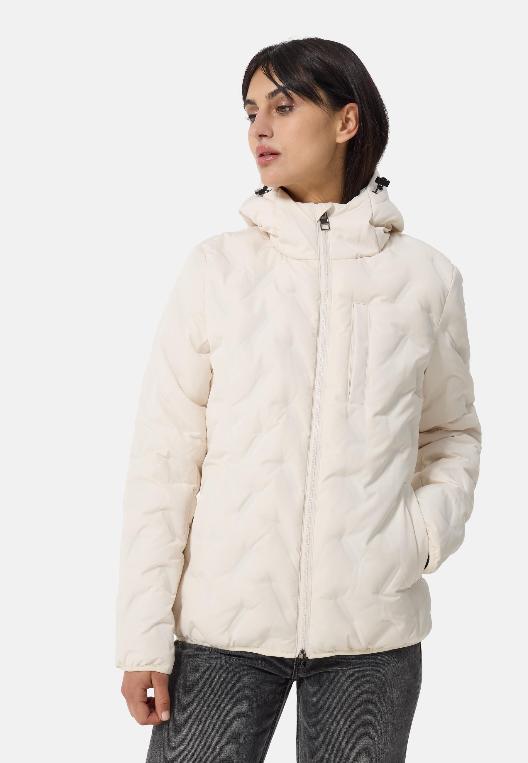 CASH-MERE.CH  Padded Jacket mit Kapuze 