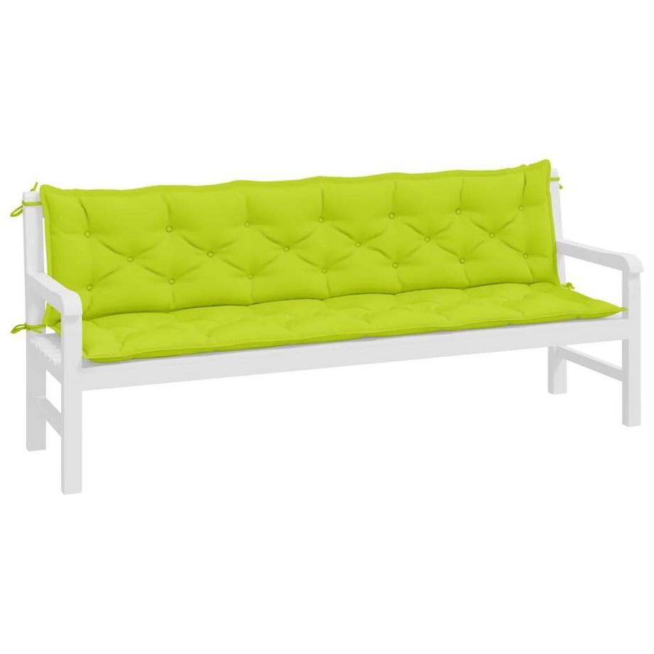 VidaXL Coussin de banc de jardin tissu  