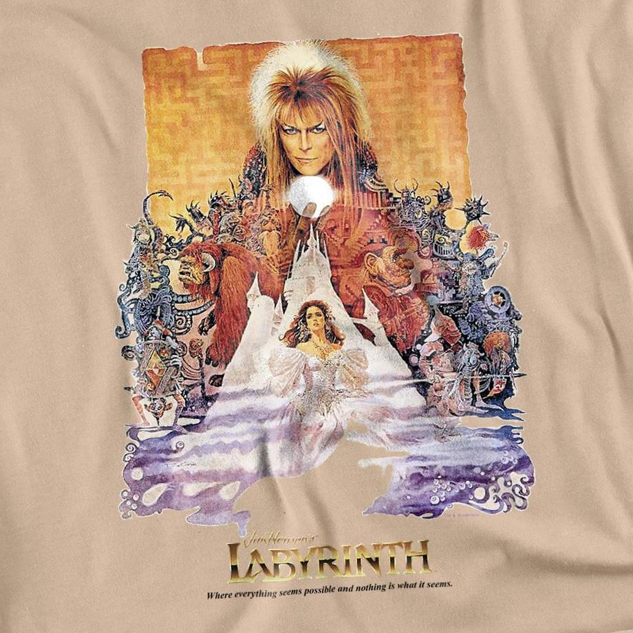 Labyrinth  Maglietta Locandina Del Film 