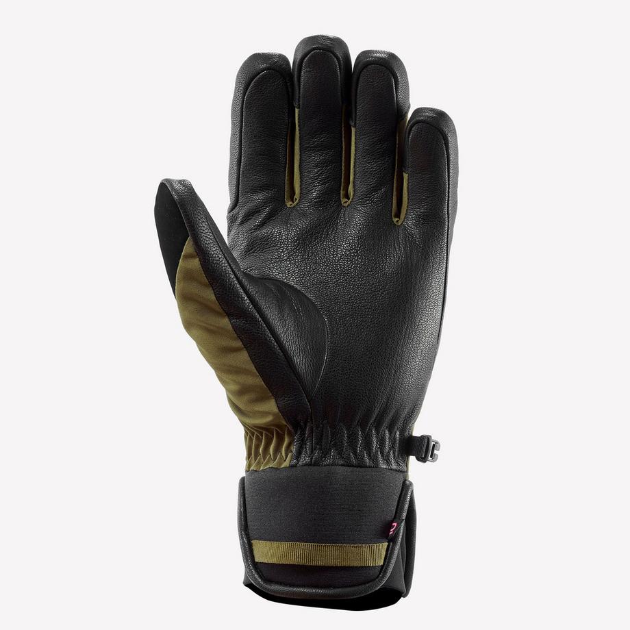 WEDZE  Guanti da sci uomo pelle 