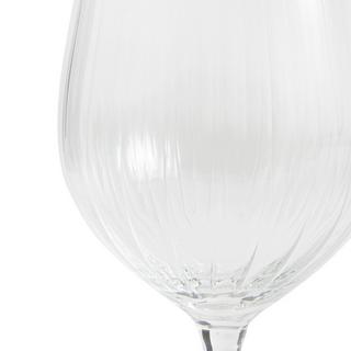 La Redoute Intérieurs  Lot de 6 verres à vin en verre plissé 