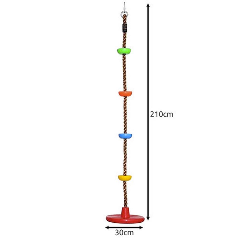 Kruzzel Kruzzel 25367 Balançoire d'escalade sur corde  