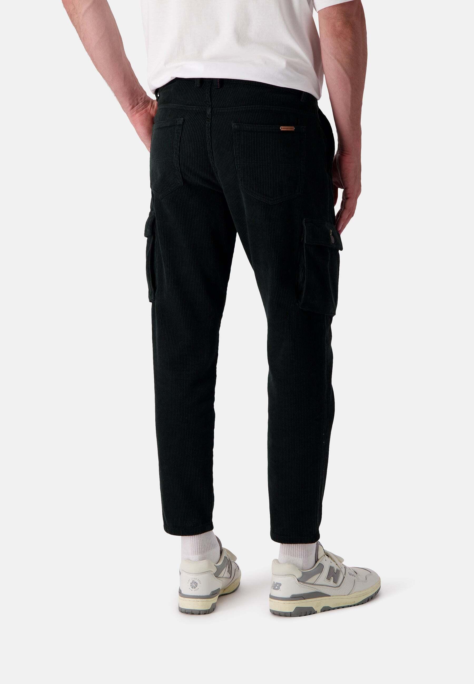 Colours & Sons Pantaloni Cargo Corduroy Cropped  