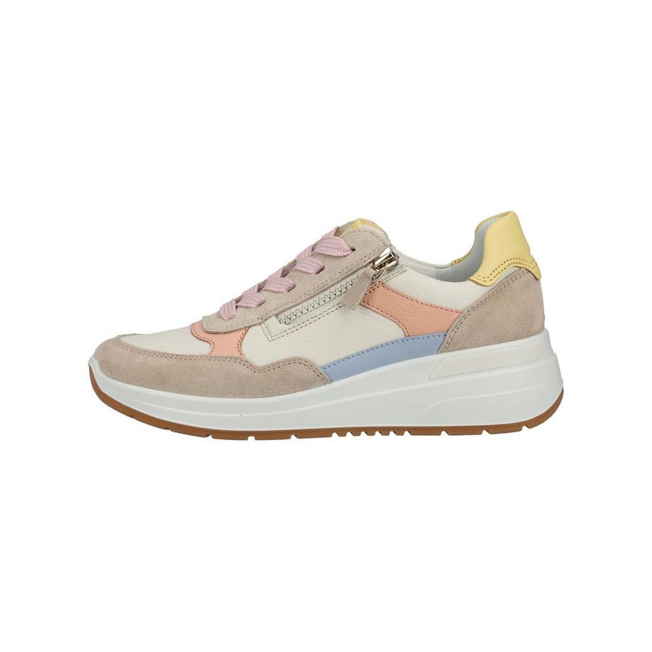 ara Sneaker Confortable avec Fermeture Éclair Latérale et Semelle Amovible  