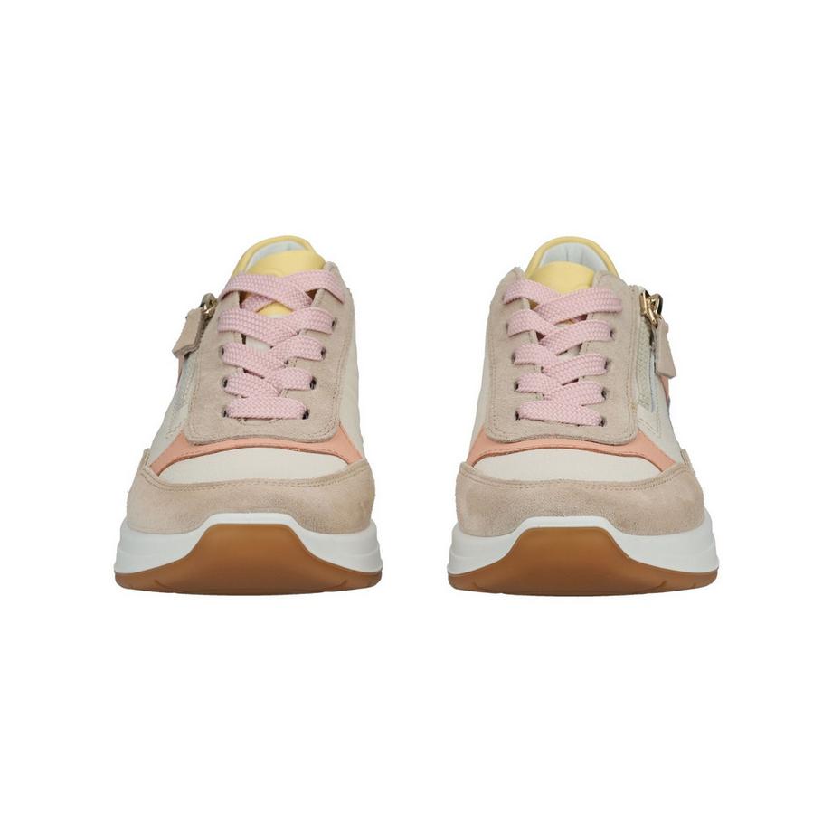ara Sneaker Confortable avec Fermeture Éclair Latérale et Semelle Amovible  