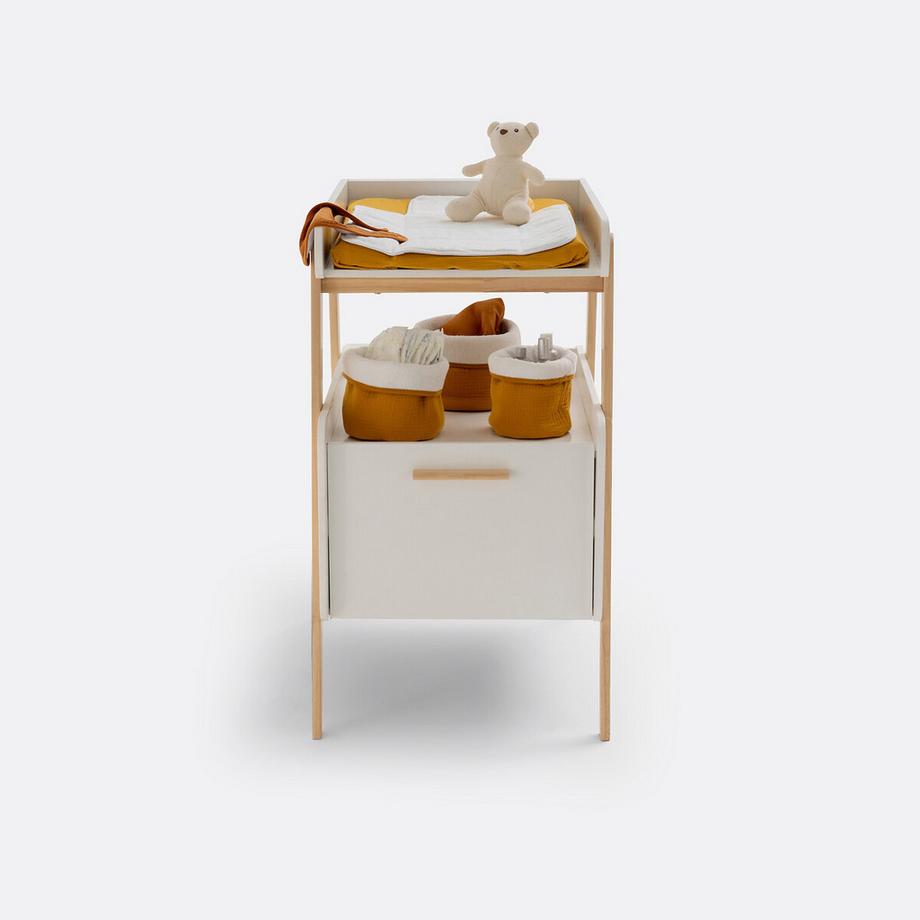 La Redoute Intérieurs  Wickeltisch Oreade mit Schublade 