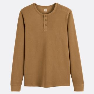 La Redoute Collections Langärmeliges Henley Oberteil  