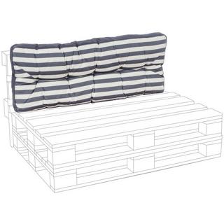 mutoni Cuscino per schienale Pallet antracite  