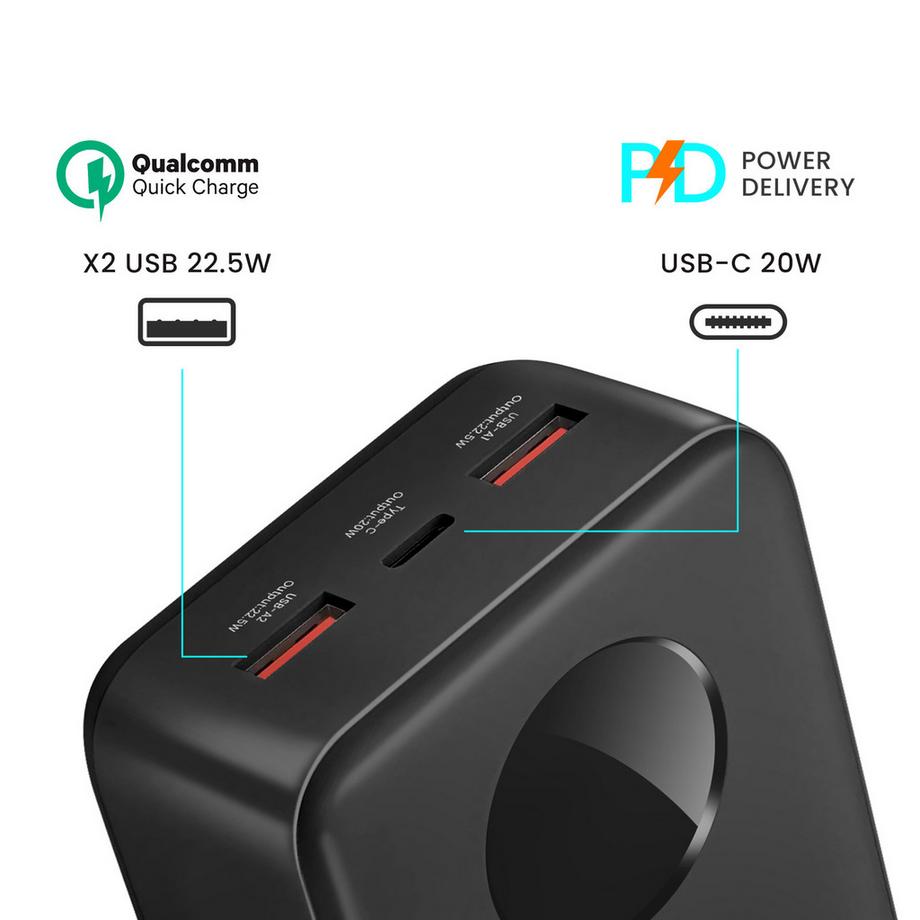 Avizar  Externer Akku 30000mAh LCD Bwoo 