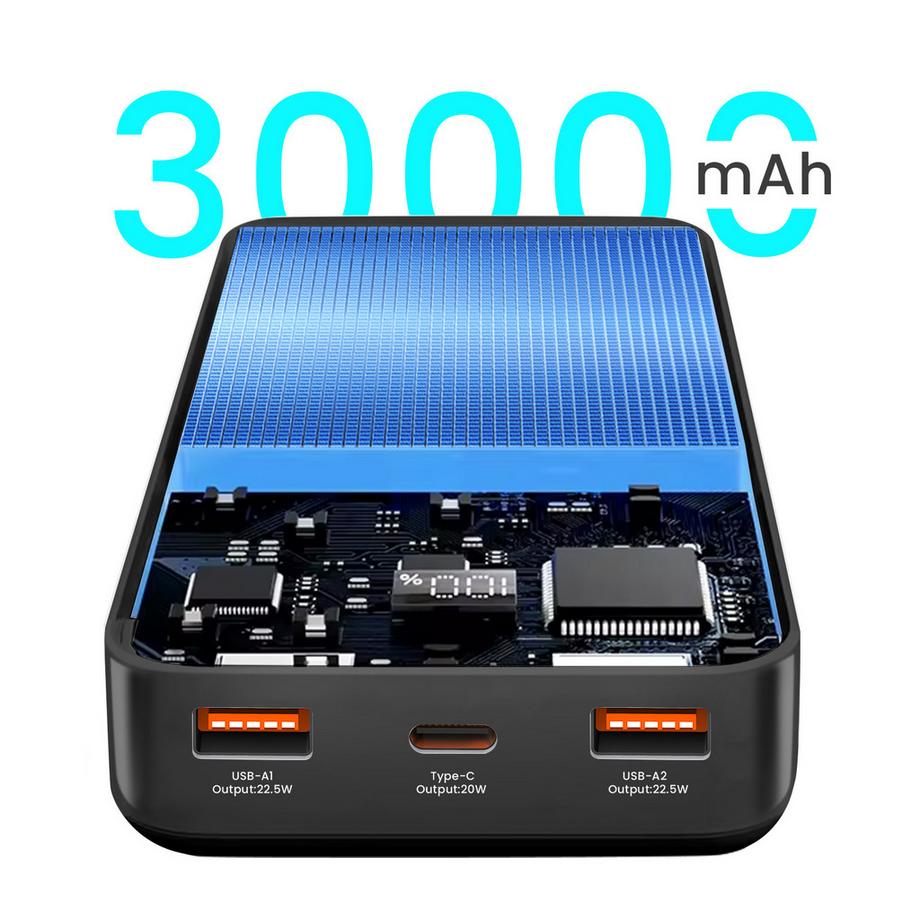 Avizar  Externer Akku 30000mAh LCD Bwoo 