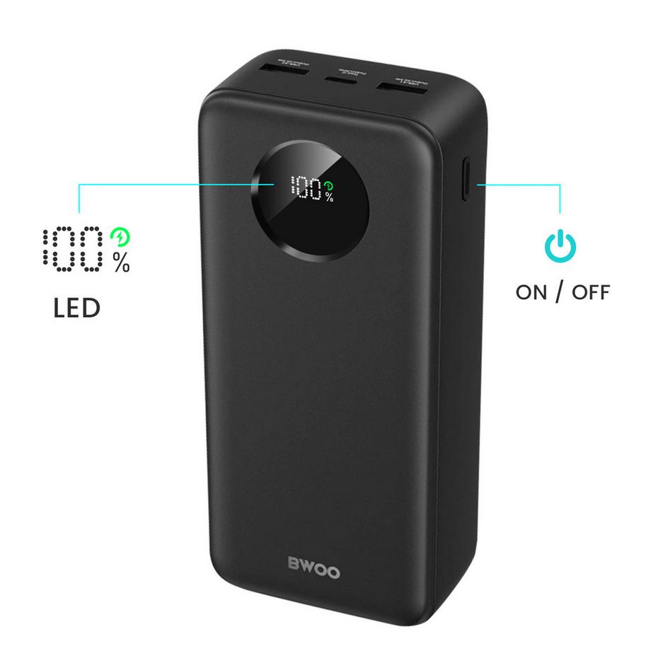 Avizar  Externer Akku 30000mAh LCD Bwoo 