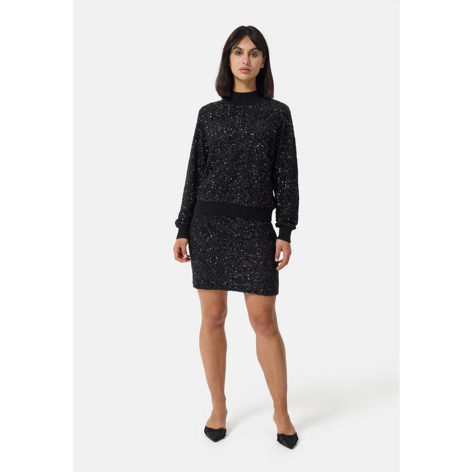 CASH-MERE.CH Lana Cashmere Gonna Paillettes  