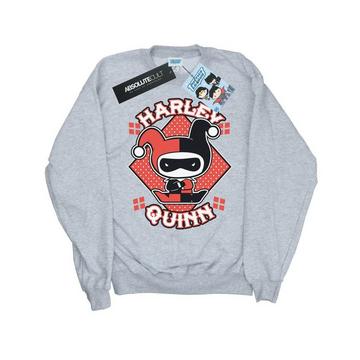 Chibi Harley Quinn Badge Sweatshirt