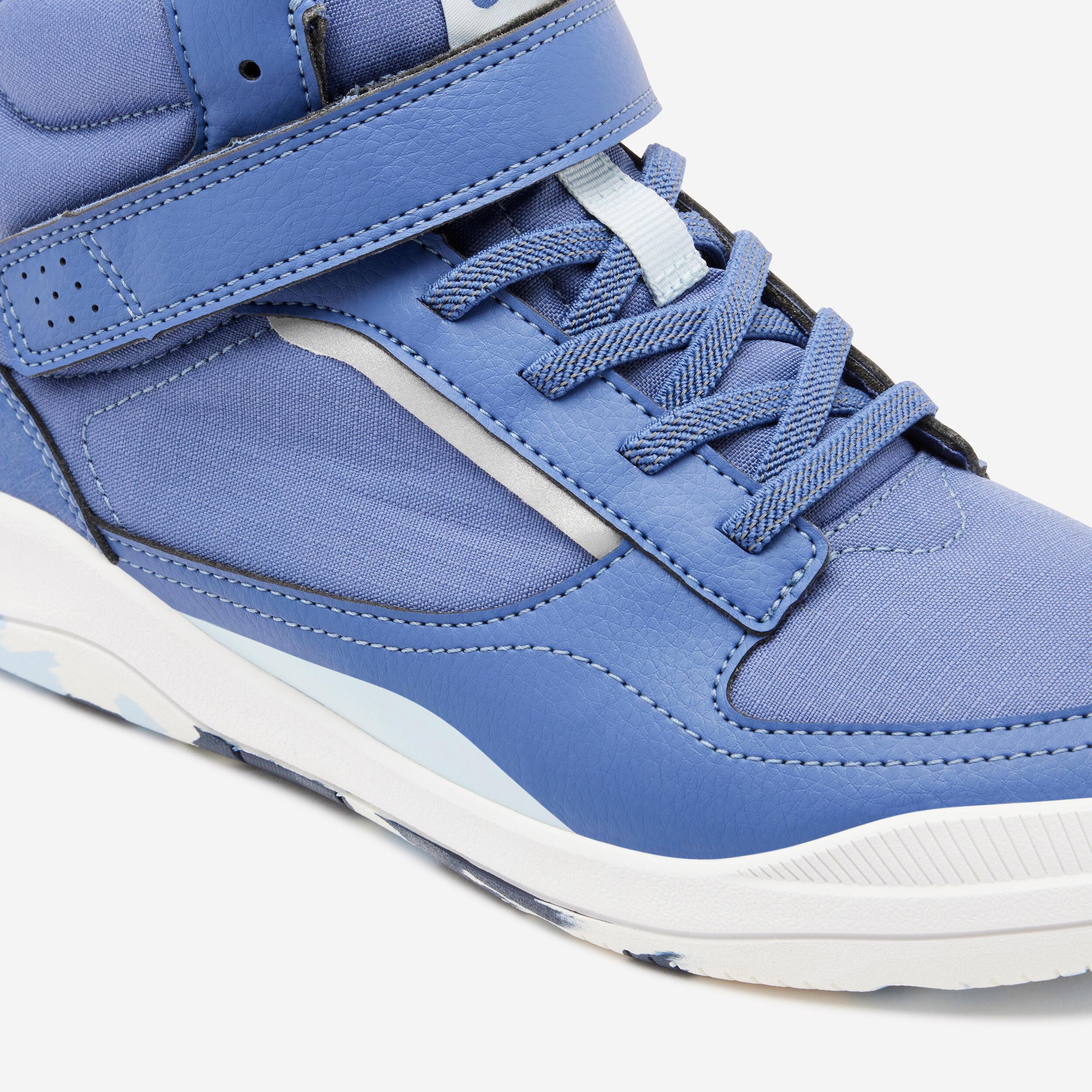 DECATHLON  Turnschuhe - Turnschuhe Kinder hoch Schnürsenkel Klettverschluss - Playventure 