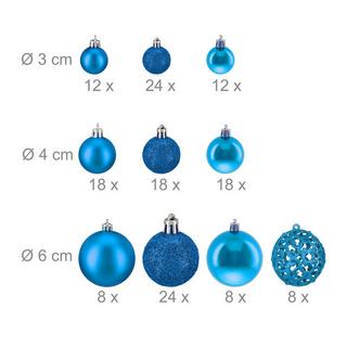 B2X Palline per albero di Natale in set da 150  