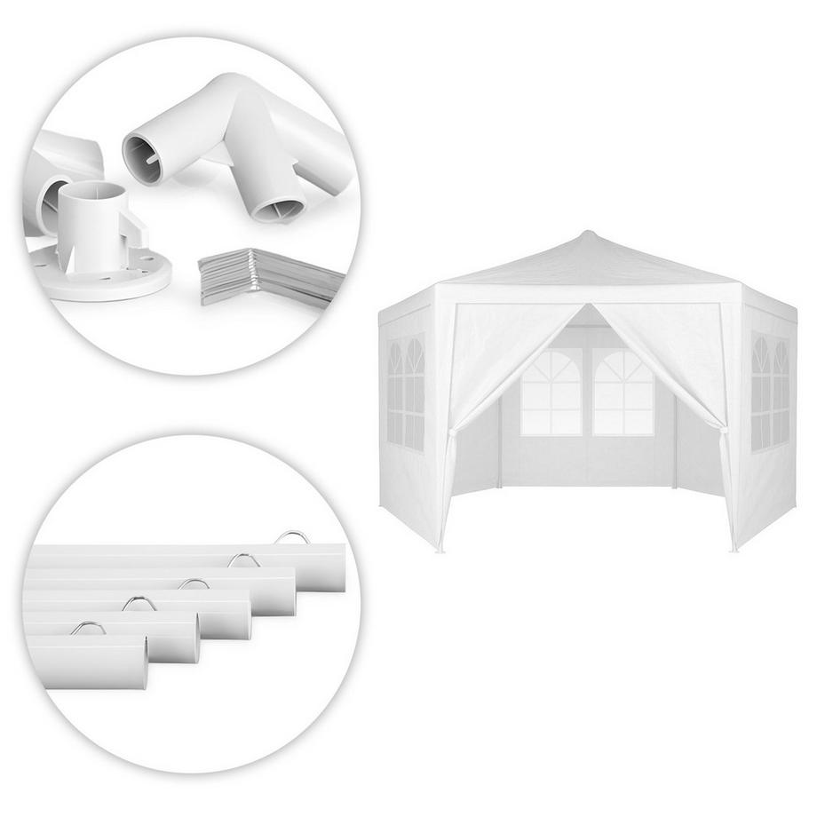 Northio Pavillonzelt mit Fenstern  