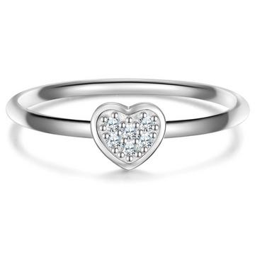 Femme Bague Coeur