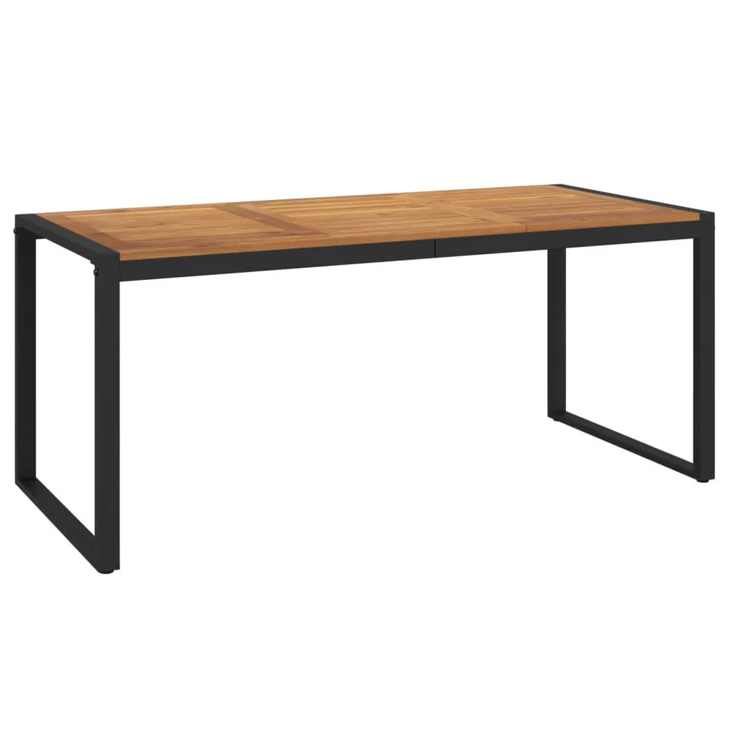 VidaXL - Table de jardin bois d'acacia, One Size, Marron