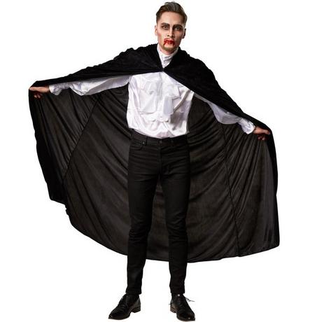 Tectake  Samt Umhang mit Kapuze 