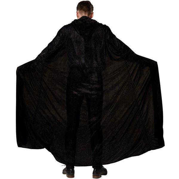 Tectake  Samt Umhang mit Kapuze 