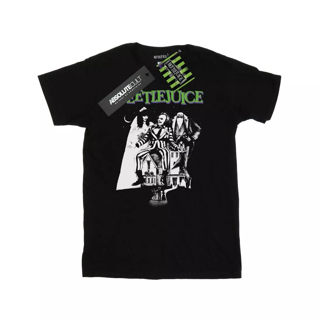 Beetlejuice - TShirt, für Damen, Schwarz, Größe XL