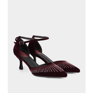 Joe Browns  Schuhe mit Veloursabsatz und Perlenverzierung 