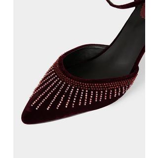 Joe Browns  Schuhe mit Veloursabsatz und Perlenverzierung 