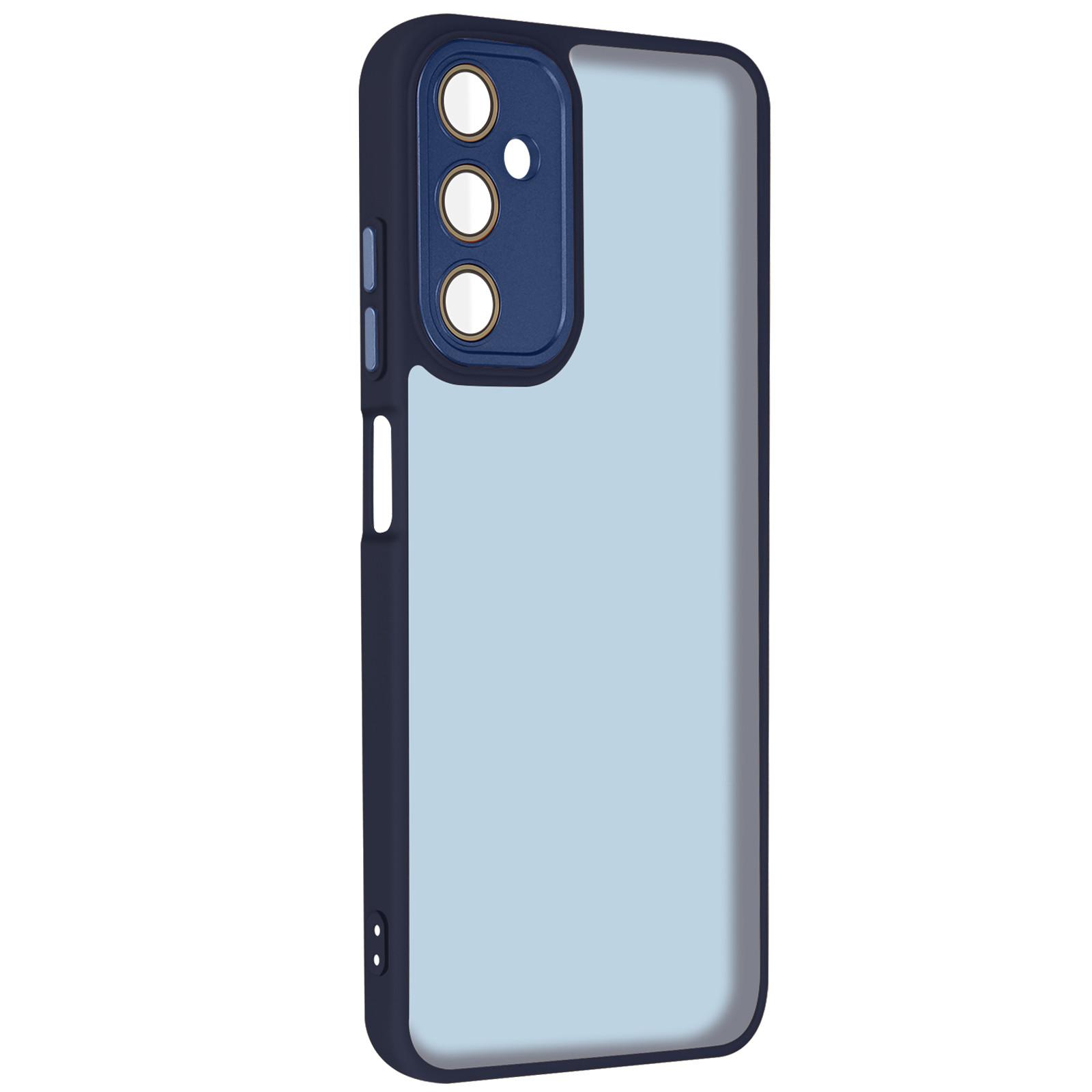 Avizar  Coque Galaxy A05s Bleu Nuit Translucide 