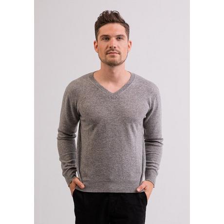 CASH-MERE.CH Pullover Cashmere Scollo a V  