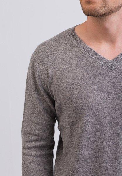 CASH-MERE.CH Pullover Cashmere Scollo a V  