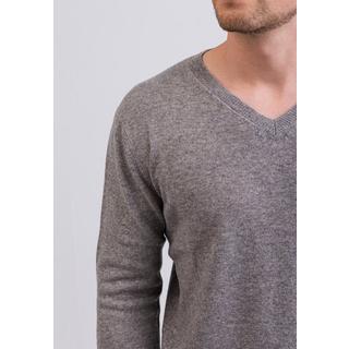 CASH-MERE.CH Pullover Cashmere Scollo a V  