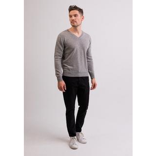 CASH-MERE.CH Pullover Cashmere Scollo a V  