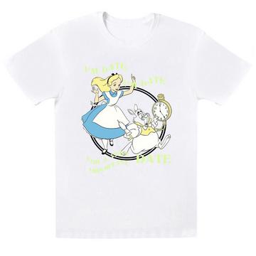 Tshirt ALICE IN WONDERLAND I'M LATE