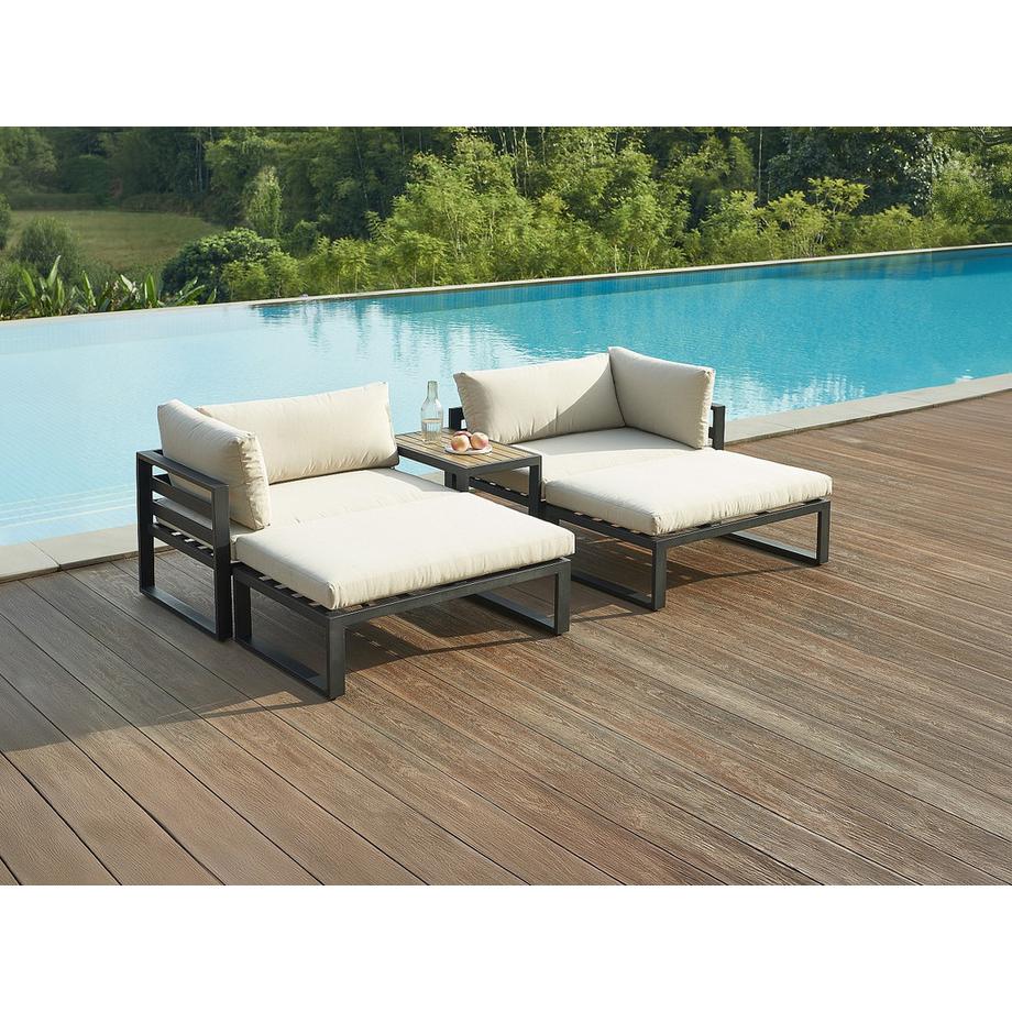 Vente-unique Ensemble salon de jardin NOLLAY  