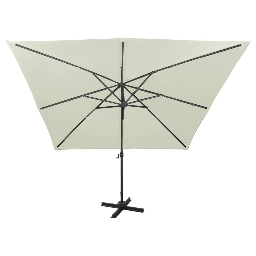 VidaXL Parasol de jardin en porte-à-faux  